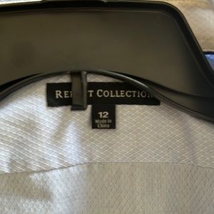 Report collection big boys Blue button down shirt